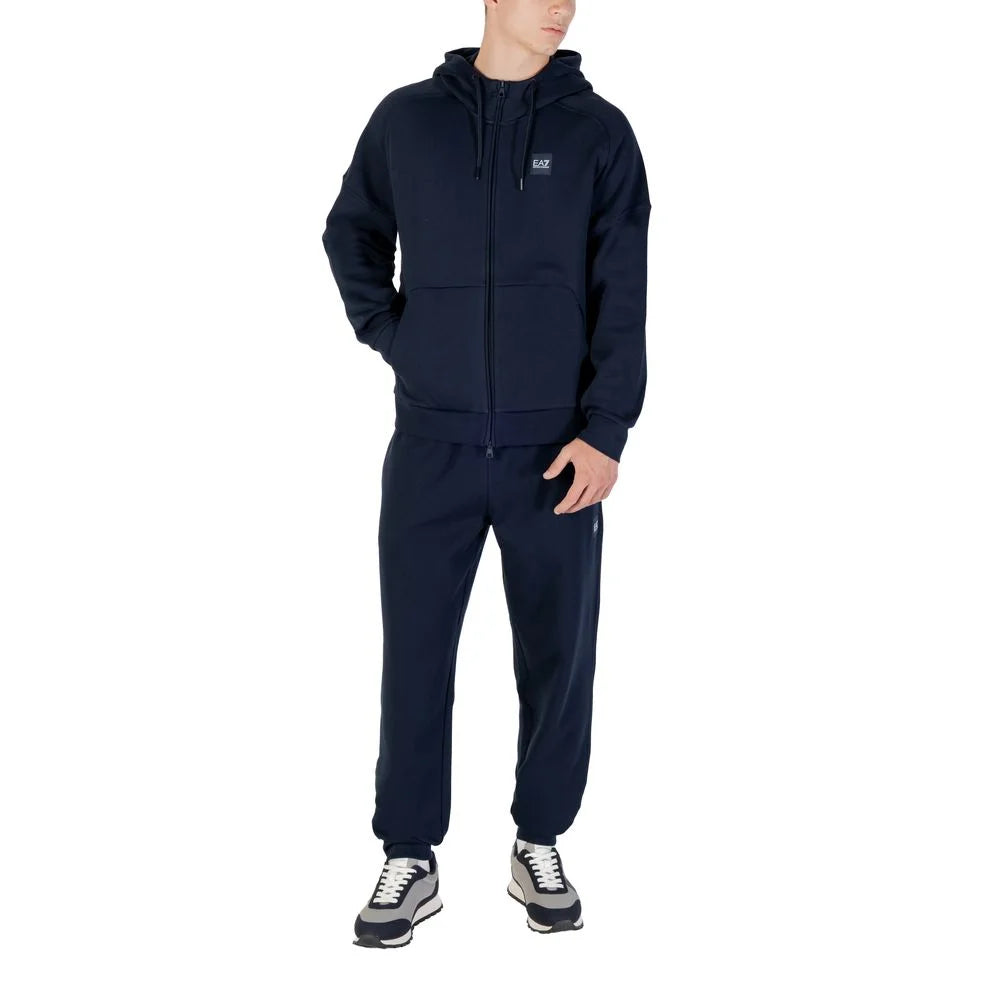 EA7 Emporio Armani Bicolor Cotton Sweatsuit - IT46 | M