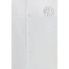 Versace Jeans White Cotton Shirt - IT52 | XL