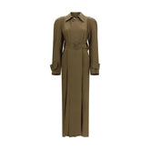 Petar Petrov Bicolor Silk Trench Coat - IT38 | S