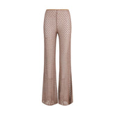 Missoni Brown Viscose Flared Pants - IT44 | L