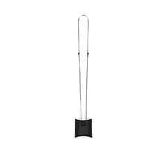 Saint Laurent Black Calfskin Airpod Holder