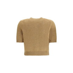 Khaite Beige Cashmere Cardigan