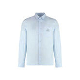 Prada Blue Cotton Dress Shirt