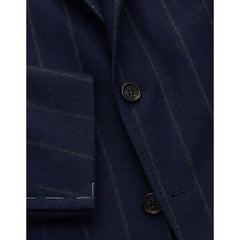 Brunello Cucinelli Blue Virgin Wool Blazer