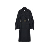Burberry Black Polyester Coat