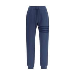 Thom Browne Blue Cotton Casual Pants