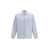 Prada Blue Polyamide Pattern Shirt