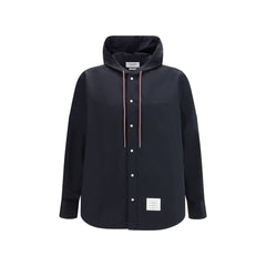 Thom Browne Black Polyamide Sweatshirt