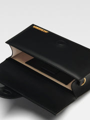 Jacquemus Black Leather Le Grand Bambino Handbag