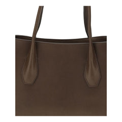 The Row Brown Calf Leather Bos Taurus Shoulder Bag