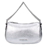 Michael Kors Gray Leather Handbag