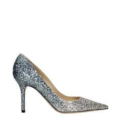 Jimmy Choo Gray Plastic Pumps