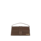Jacquemus Brown Calf Leather Bos Taurus Shoulder Bag