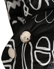 Dolce & Gabbana Chapeau à imprimé logo Noir Tout Entourant