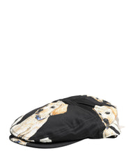 Dolce & Gabbana Casquette de Neuneu Homme Noir en Coton Modèle Cloth Capello