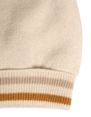 Dolce & Gabbana Bonnet en Cachemire Beige Tricoté Femme Hiver