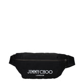 Jimmy Choo Μαύρη Σακίδιο από ύφασμα