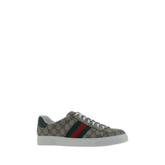 Gucci Beige Rubber Low Top Sneakers