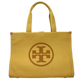 Tory Burch Yellow Fabric Shoulder Bag