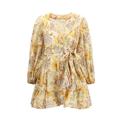 Zimmermann Bicolor Cotton Casual Dress