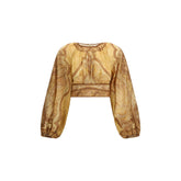 Zimmermann Koszulka z Bawełny w Dwukolorowym Wydaniu