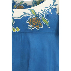 Alemais Modré bavlnené letné šaty