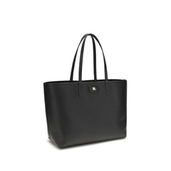 Burberry Bolso de Hombro en Cuero de Ternero Negro Bos Taurus