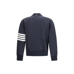 Thom Browne Blue Viscose Bomber
