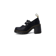 Dr. Martens Zapatos de Tacón Alto en Cuero Negro