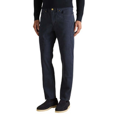 Jeckerson Kék Pamut Szűk Farmer Nadrág