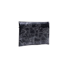Alviero Martini Prima Classe Black Polyethylene Clutch Bag