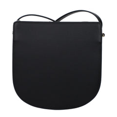 A.P.C. Black Leather Crossbody Bag