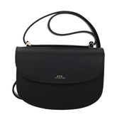 A.P.C. Black Leather Shoulder Bag