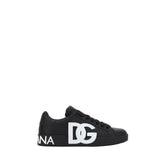 Dolce & Gabbana Black Rubber Sneakers