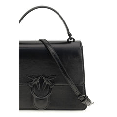 PINKO Black Lamb Ovis Aries Aries Handbag