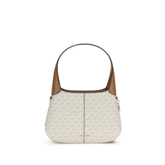 Michael Kors Beige Cotton Shoulder Bag