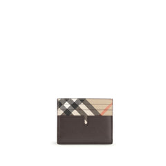 Burberry Brown Calf Leather Bos Taurus Wallet