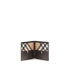 Burberry Brown Calf Leather Bos Taurus Wallet