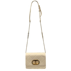 Twinset Beige PU Women Crossbody Bag