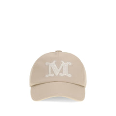 Max Mara Beige Cotton Cap (Baseball Hat)