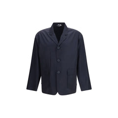 Thom Browne Blue Polyester Coat