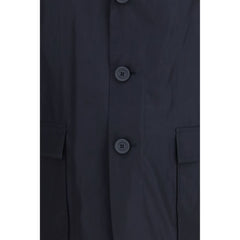Thom Browne Blue Polyester Coat