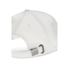 The North Face White Cotton Cap (Baseball Hat)
