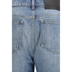 MM6 Blue Cotton Jeans Denim