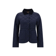 Barbour Blue Polyester Coat