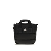 Moncler Black Goose Down Shoulder Bag
