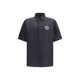 Versace Jeans Black Cotton Shortsleeve Shirt