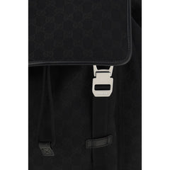 Gucci Black Polyester Backpack