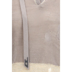 Diesel Gray Cotton Sweatshirt