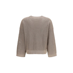 Brunello Cucinelli Gold Cotton Sweatshirt